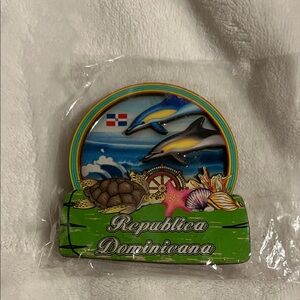 Dominican Republic Dolphin Magnet